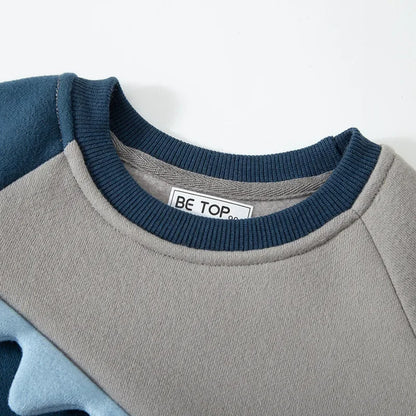 Kuscheliges Sweatshirt mit Dinosaurier-Design für Jungen