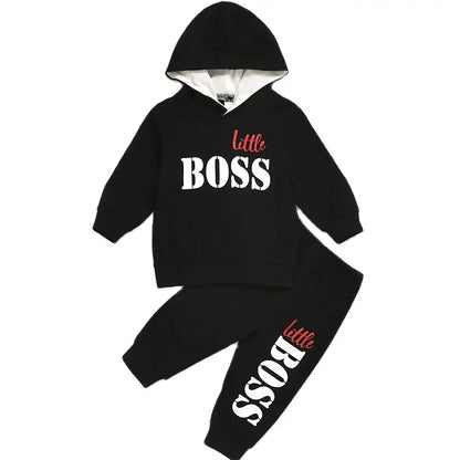 "Little Boss" Kinder-Sweatset
