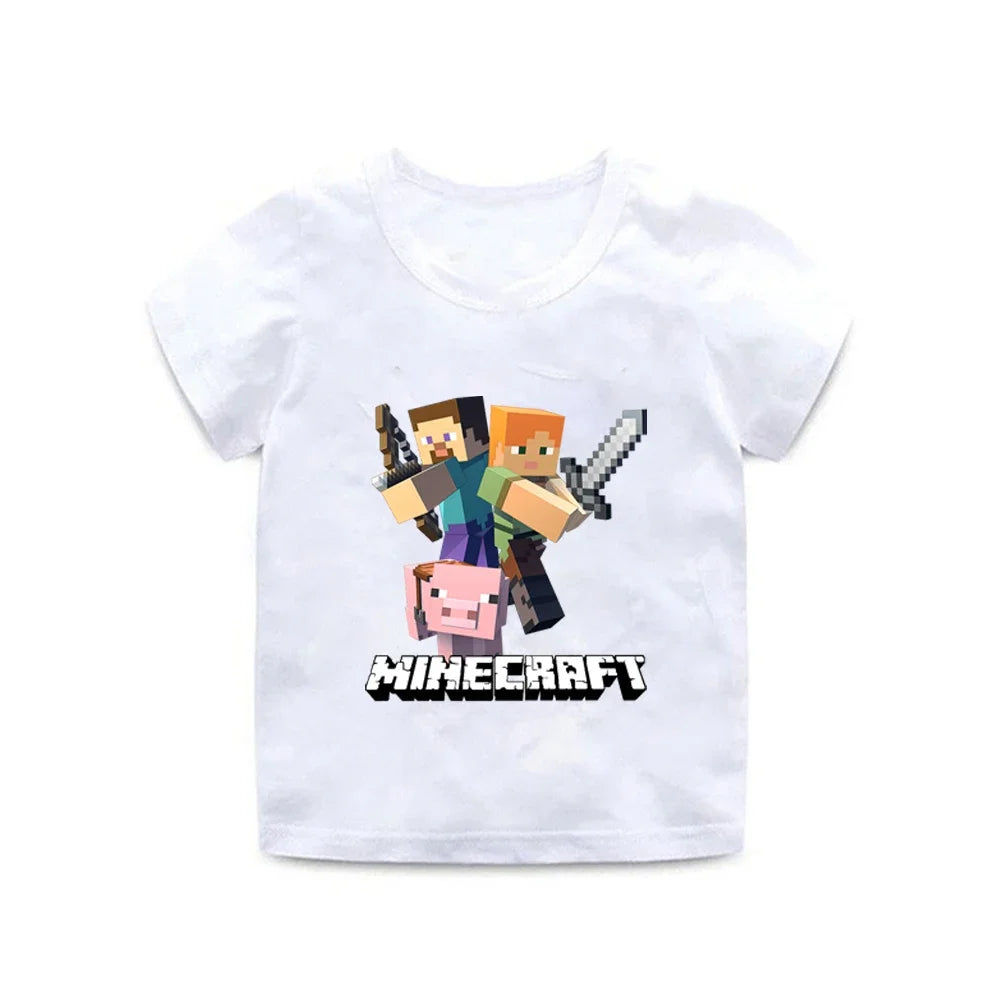 Minecraft T-Shirt in verschiedenen Designs