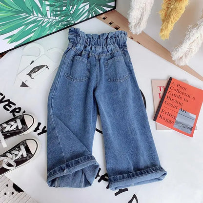 Modern Kid's Komfort-Jeans – Stilvoll und Bequem für Mädchen