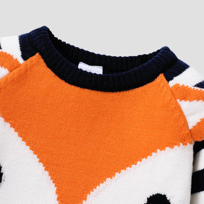 Kuscheliger Fuchs-Pullover für kleine Entdecker