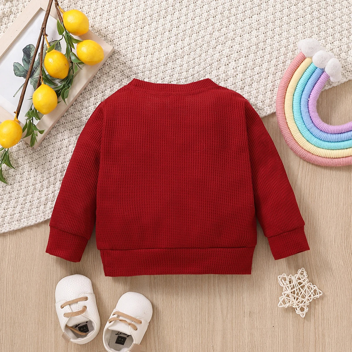 Regenbogen-Sweatshirt für Kinder – Farbenfrohe Gemütlichkeit von Modern Kid