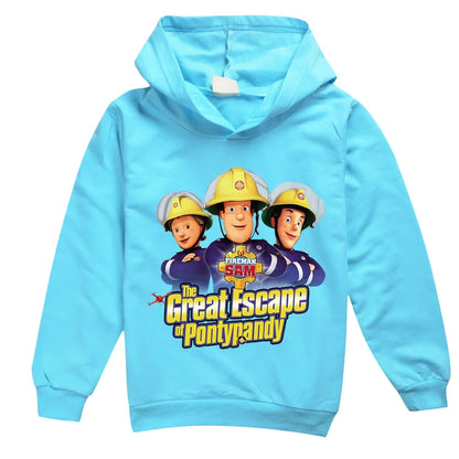 Feuerwehrmann Sam Hoodie in verschiedenen Farben