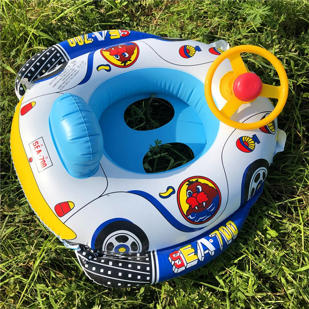 Kinder-Schwimmring „Auto-Abenteuer“ – Sicherer Badespaß für kleine Entdecker