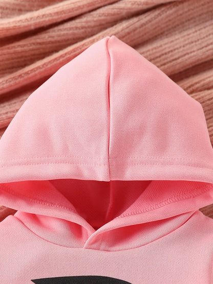2-teiliges Mädchen-Outfit Princess Edition – Komfort & Stil in Rosa