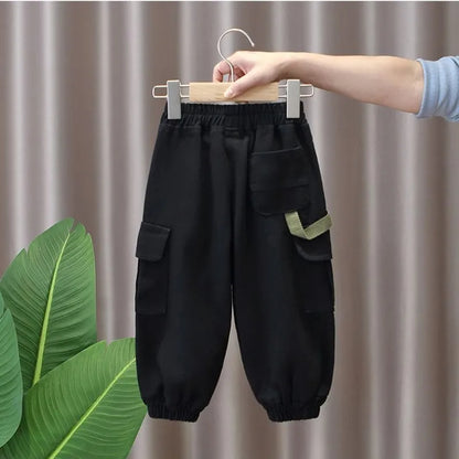 Kinder Cargohose mit praktischen Taschen – Bequem, robust & stylisch