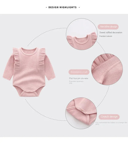 Kuschelweicher Rüschen-Body von Modern Kid