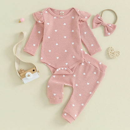 Modern Kid Herzchen-Set – Kuschelige Eleganz für die Kleinsten