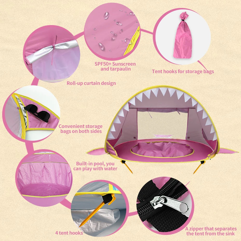 Kinder-Spielzelt „Sharky & Pinky“
