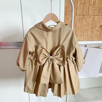 Zauberhafter Kinder-Trenchcoat für Mädchen