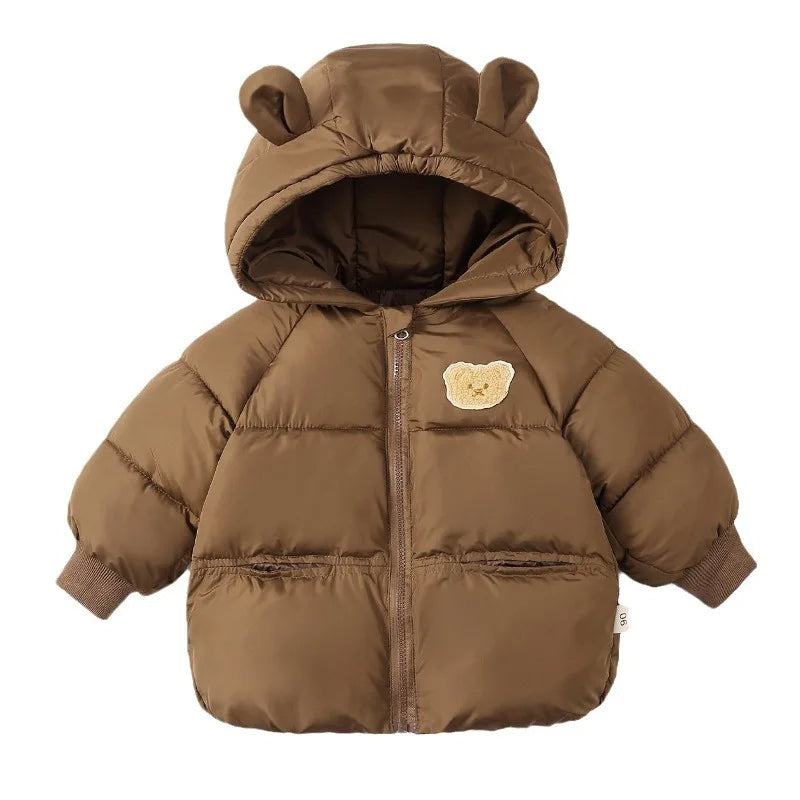 Kuschelige Bärenzauber-Kinderjacke