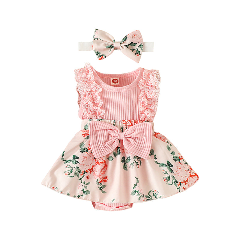Babykleid „Blütenzauber“ – Süße, ausgefallene Babymode für Mädchen