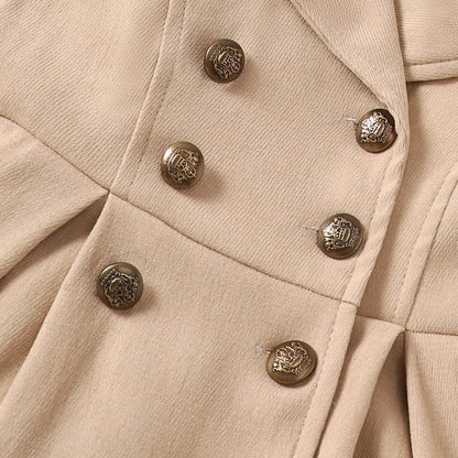Eleganter Kinder-Trenchcoat für Mädchen