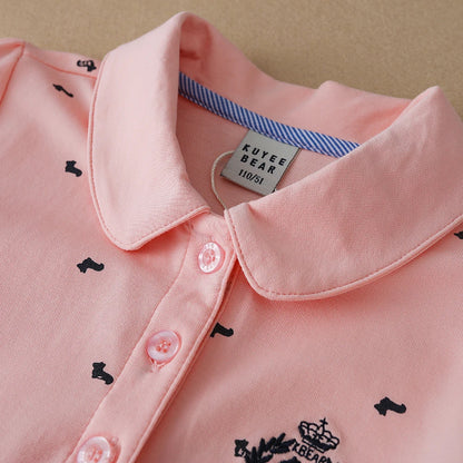 Traumhaftes Polo-Kleid für Mädchen