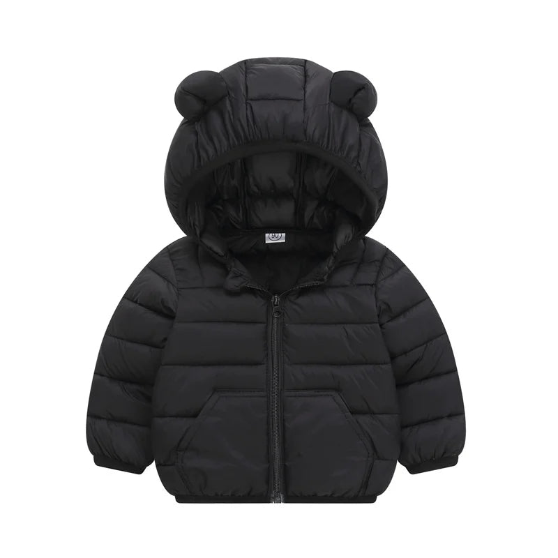 Kuschelige Bärenjacke für kleine Entdecker