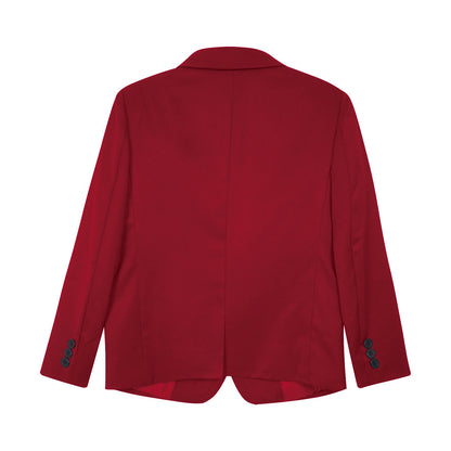 Blazer für Kinder einfarbig in den Farben schwarz, rot, weiß oder blau