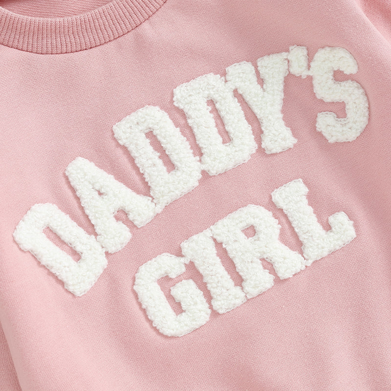 Kuschelweicher Baby-Sweatanzug "Daddy's Girl"