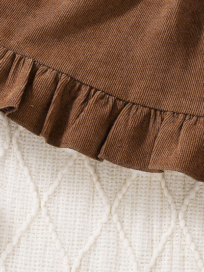 Kuschelweiches Bären-Abenteuer Set | Body & Kleid für Mädchen