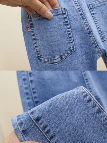 Zauberhafte Spitzen-Jeans für Mädchen