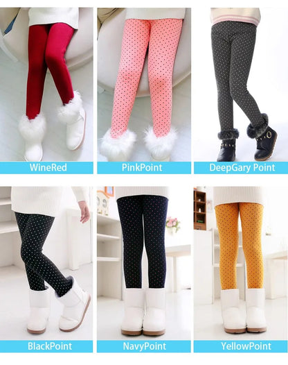 Kinder Leggings für Mädchen in verschiedenen Farben