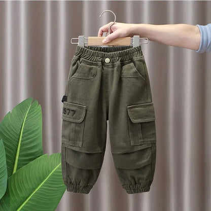 Kinder Cargohose mit praktischen Taschen – Bequem, robust & stylisch