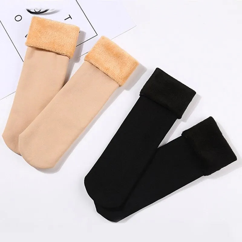 Kuschelweiche Thermo-Socken für Kinder – 2er Set