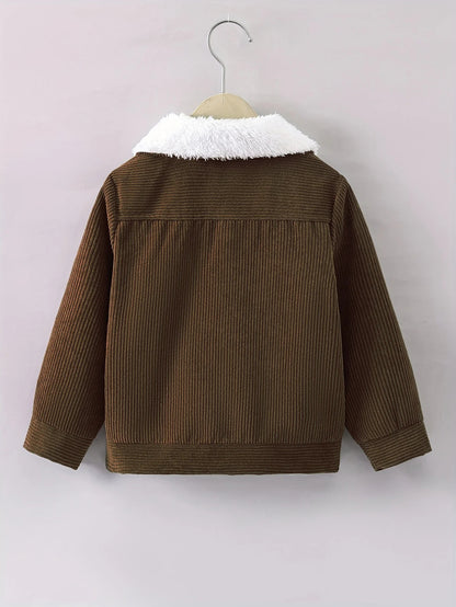 Kuschelweiche Cordjacke "Abenteuerzeit" für Jungen