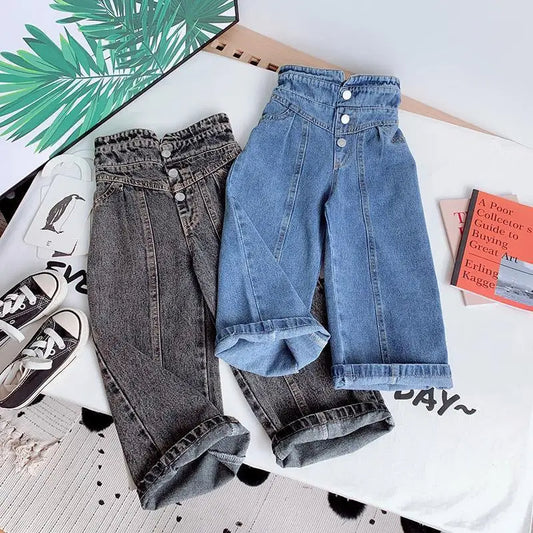 Modern Kid's Komfort-Jeans – Stilvoll und Bequem für Mädchen