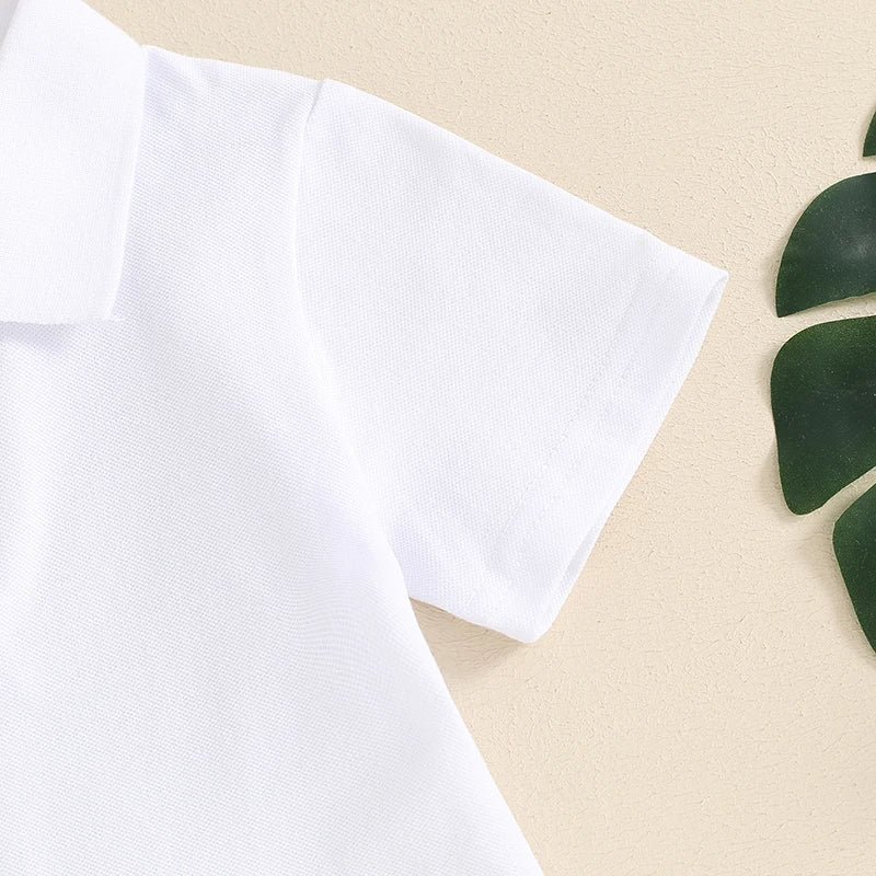 Jungen-Poloshirt & Shorts Set