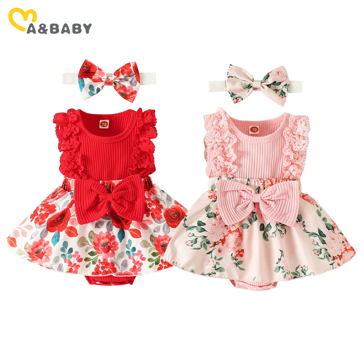 Babykleid „Blütenzauber“ – Süße, ausgefallene Babymode für Mädchen