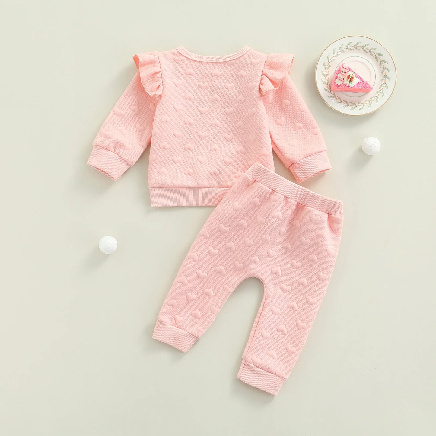 Baby Set 2-teilig für Mädchen | Sweet Heart