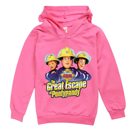 Feuerwehrmann Sam Hoodie in verschiedenen Farben