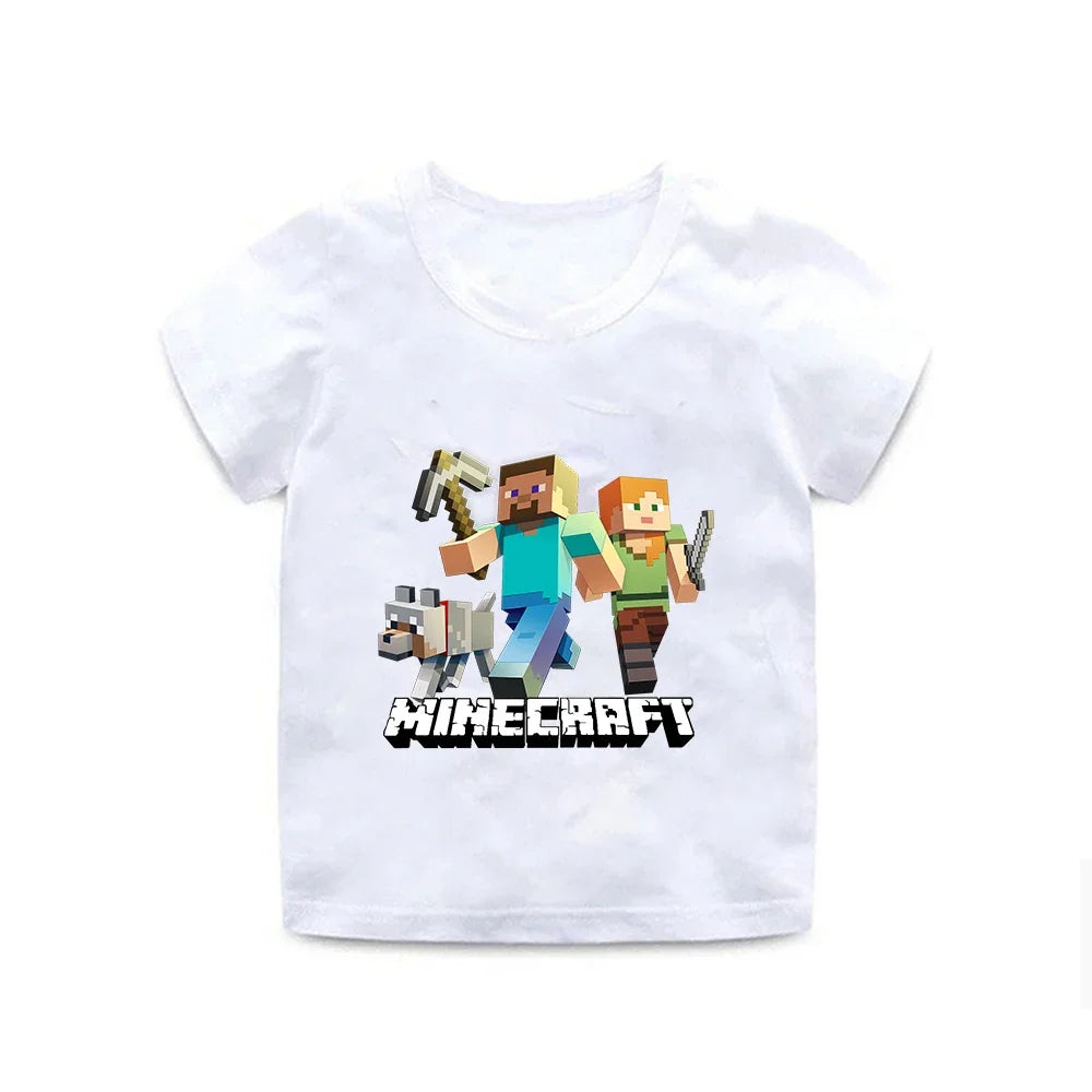 Minecraft T-Shirt in verschiedenen Designs