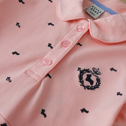 Traumhaftes Polo-Kleid für Mädchen