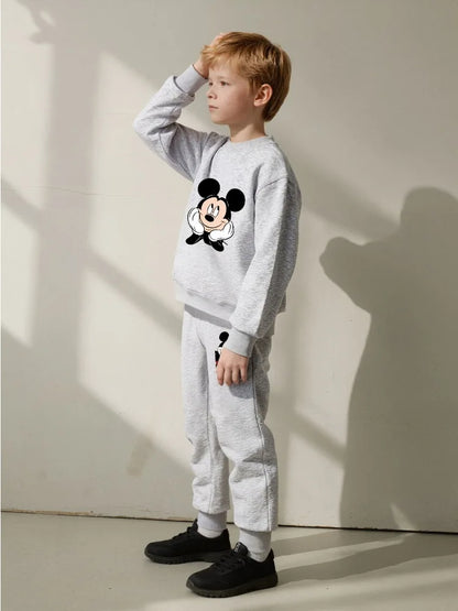 Cooler Jungen Jogginganzug mit Print – in 2 Designs