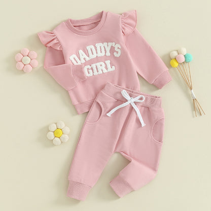 Kuschelweicher Baby-Sweatanzug "Daddy's Girl"