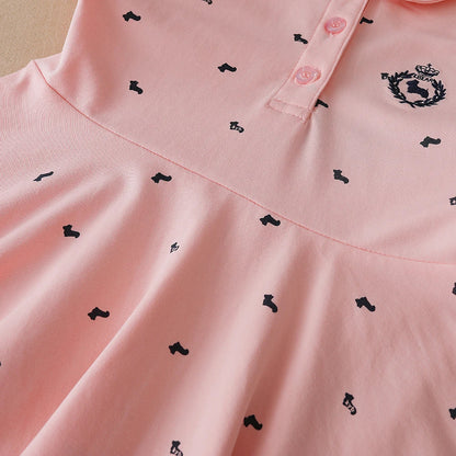 Traumhaftes Polo-Kleid für Mädchen