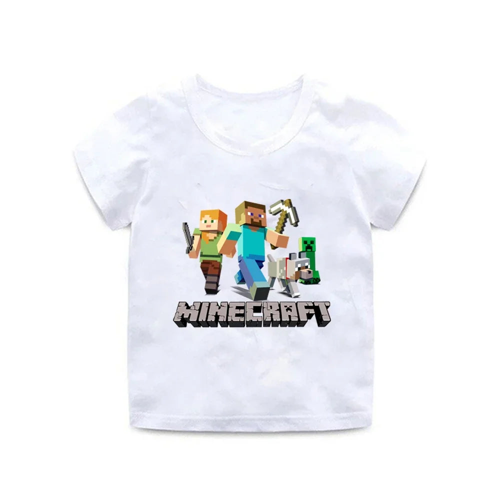 Minecraft T-Shirt in verschiedenen Designs