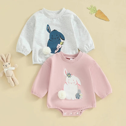Baby Body mit Hasenmotiv