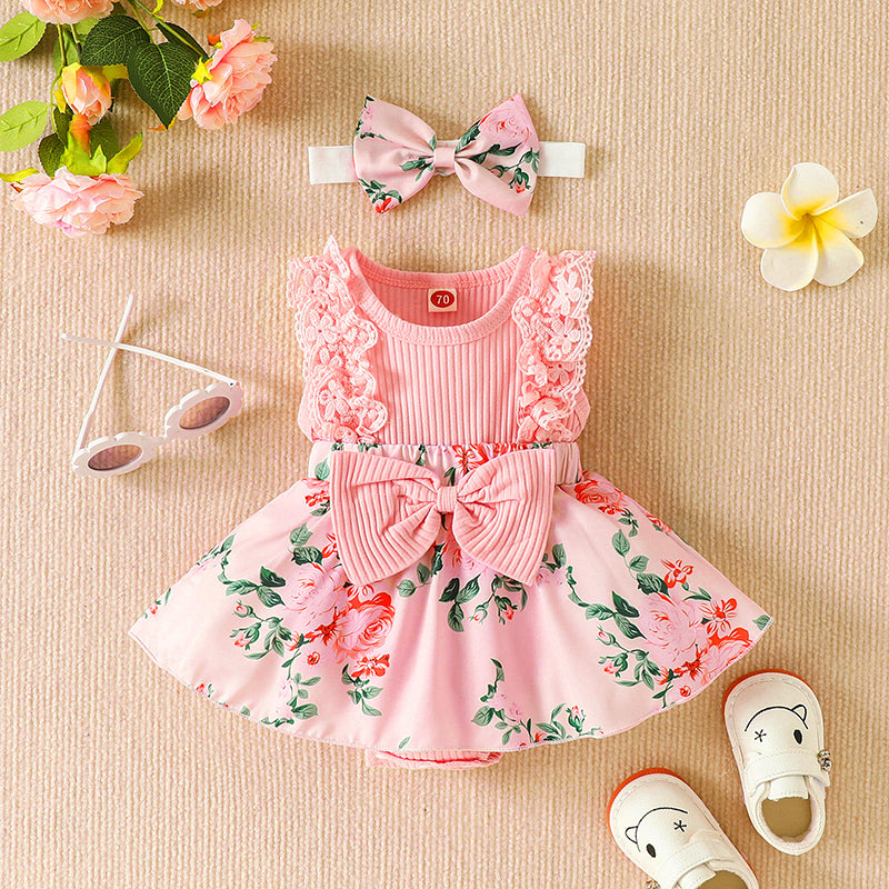 Babykleid „Blütenzauber“ – Süße, ausgefallene Babymode für Mädchen