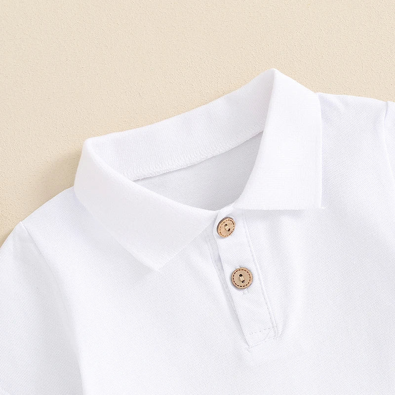 Jungen-Poloshirt & Shorts Set