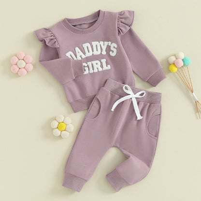 Kuschelweicher Baby-Sweatanzug "Daddy's Girl"