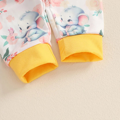 Elefantenzauber Baby-Set – Strahlender Komfort für die Kleinsten