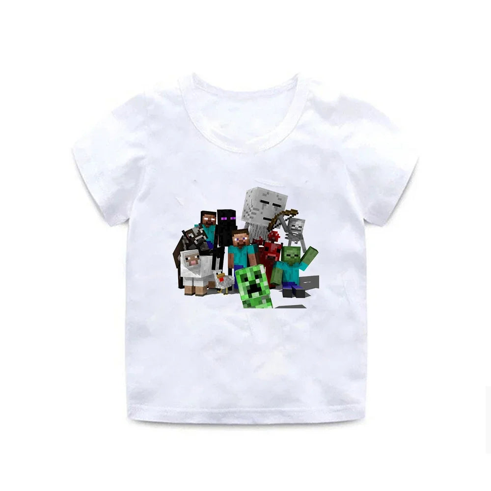 Minecraft T-Shirt in verschiedenen Designs