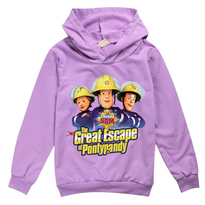 Feuerwehrmann Sam Hoodie in verschiedenen Farben