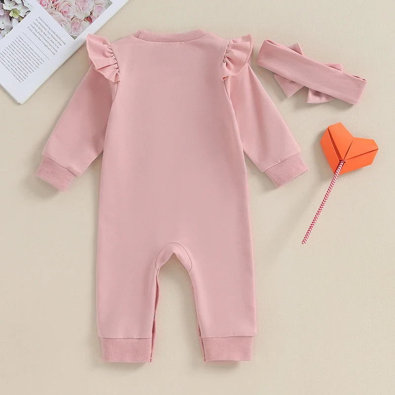 Produktname: Kuschelweicher Baby-Strampler "Daddy's Girl" – Für die kleinen Prinzessinnen