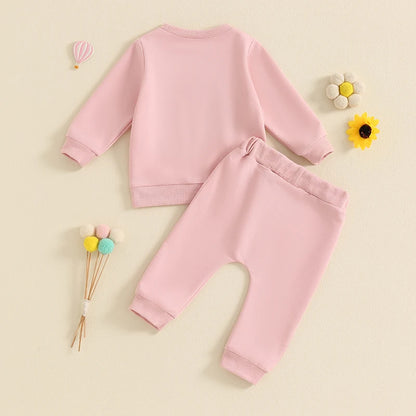 Baby Set 2-teilig für Mädchen | Regenbogen