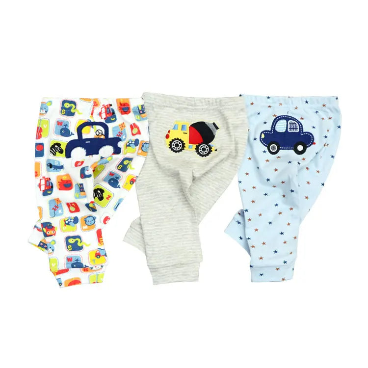 3 Jersey Hosen für Jungen | Babyhosen in verschiedenen Designs