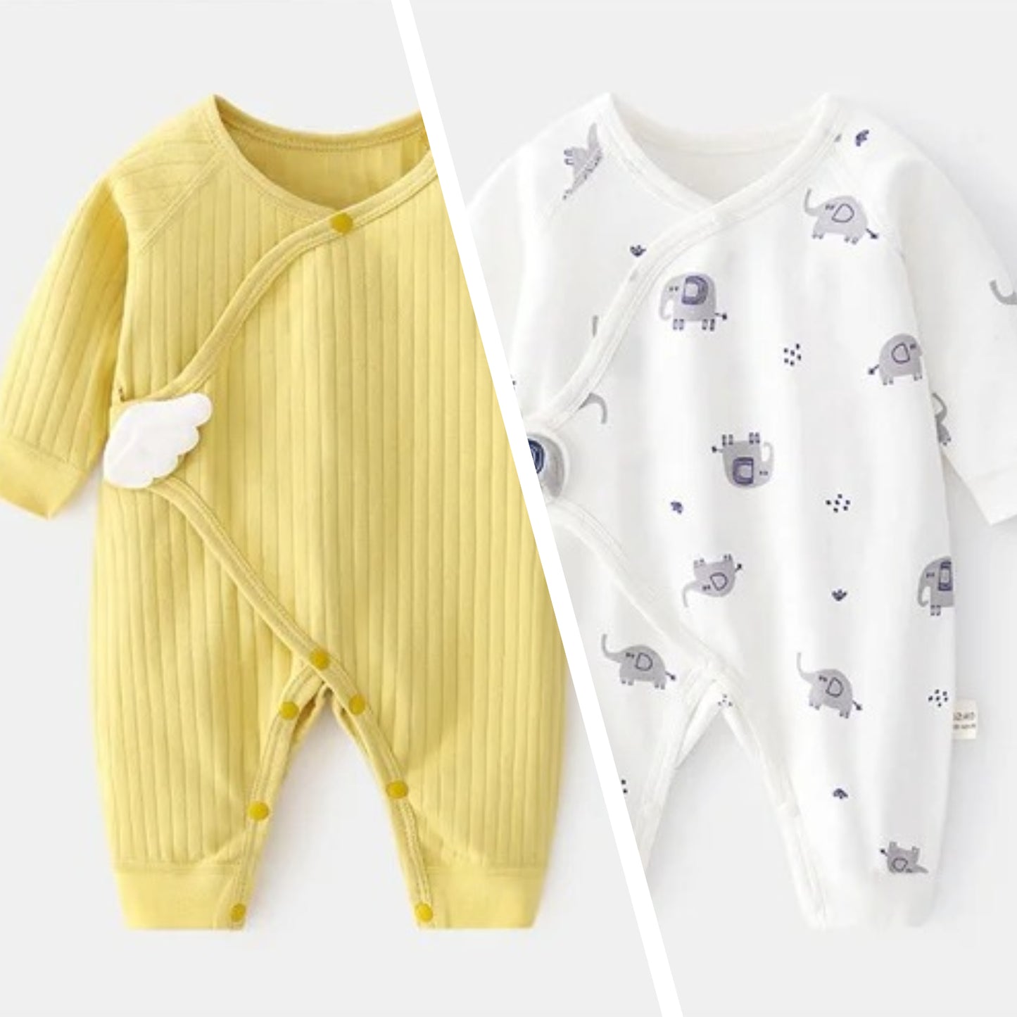 Kuschelweiche Träume - 2er Multipack Strampler für Babys