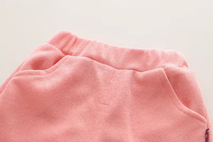 Zweiteiliges Kinder-Set „Häschen“ – Pullover & Hose aus Soft-Sweat